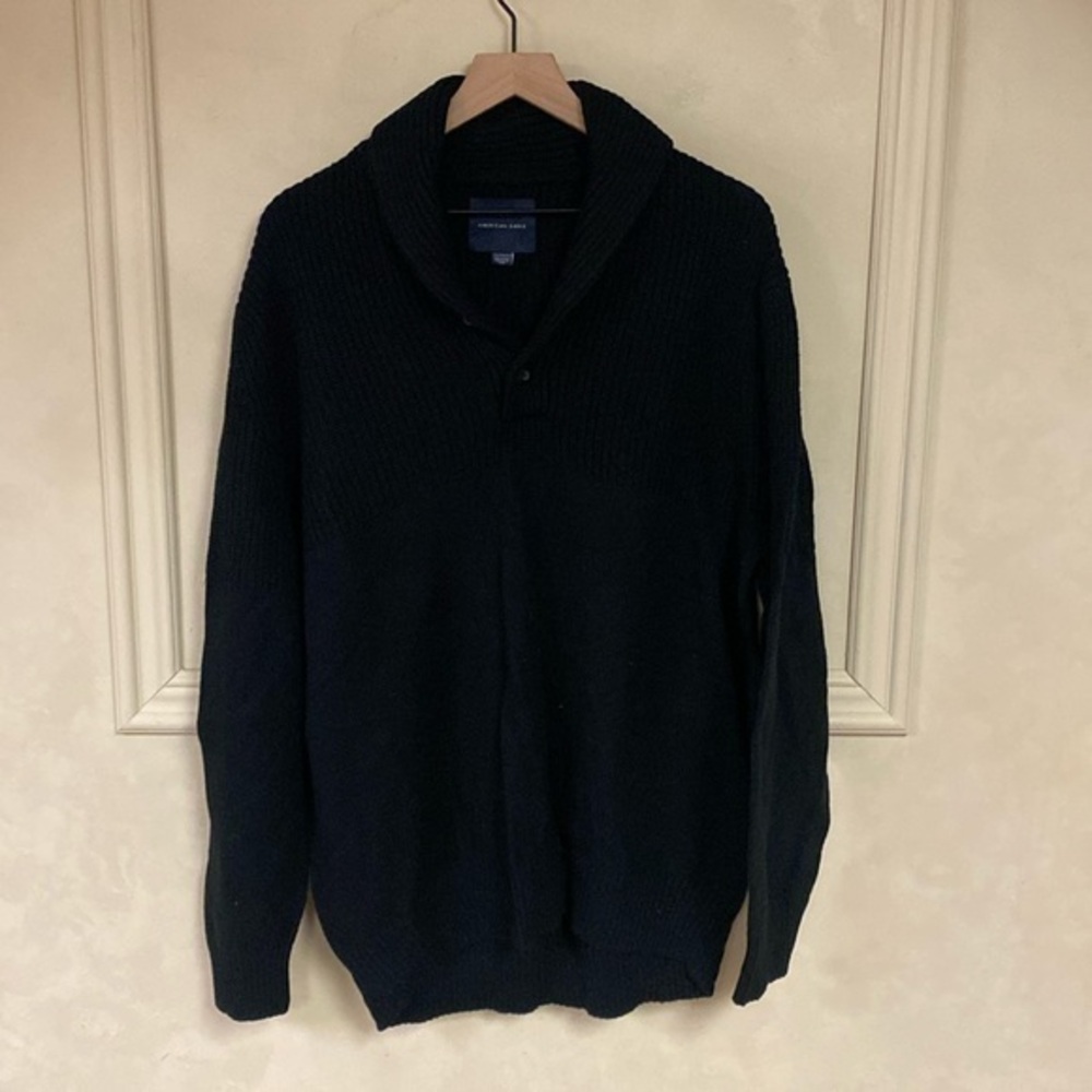 American Eagle Shawl Collar Sweater Men’s Size XXL